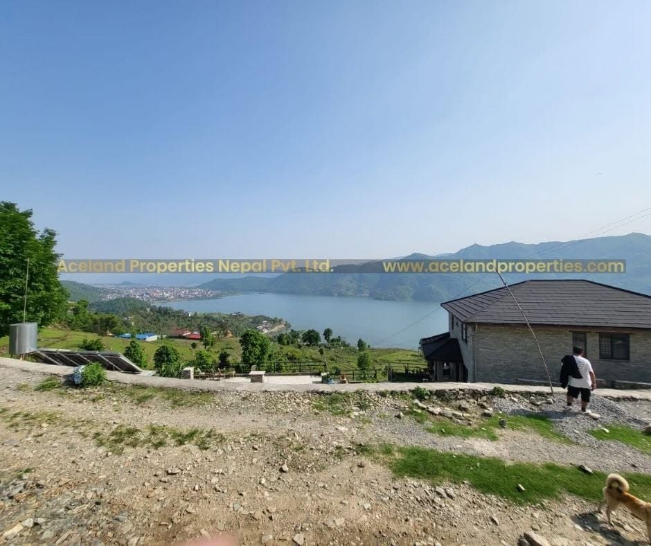 For Sale : 5 Ropani Land Area with House at Khapaudi, Pokhara