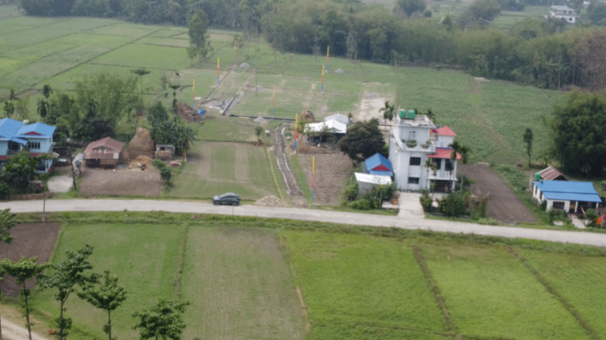#SS1811 Plotting Land on sell at Gothgau, Sundar
