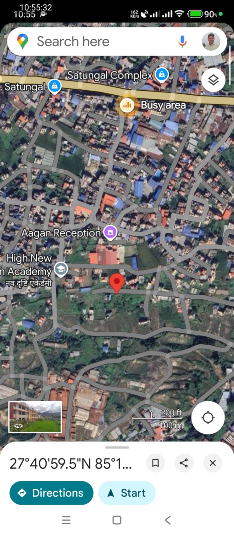 #SS2390 Residential Land on sell at Satungal, Chandragiri