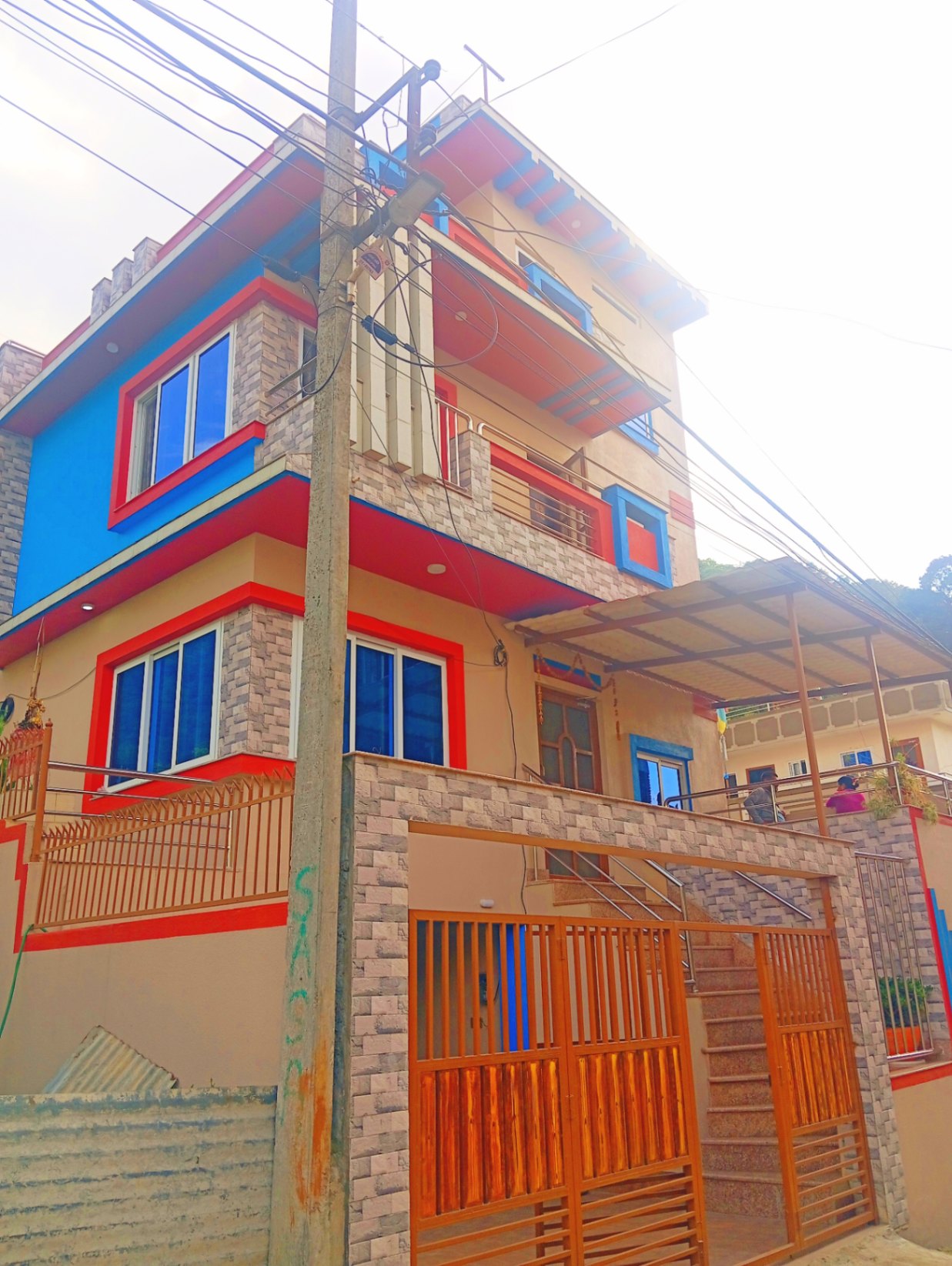 #SS1840 Bungalow House on sell at Thankot, Chandragiri