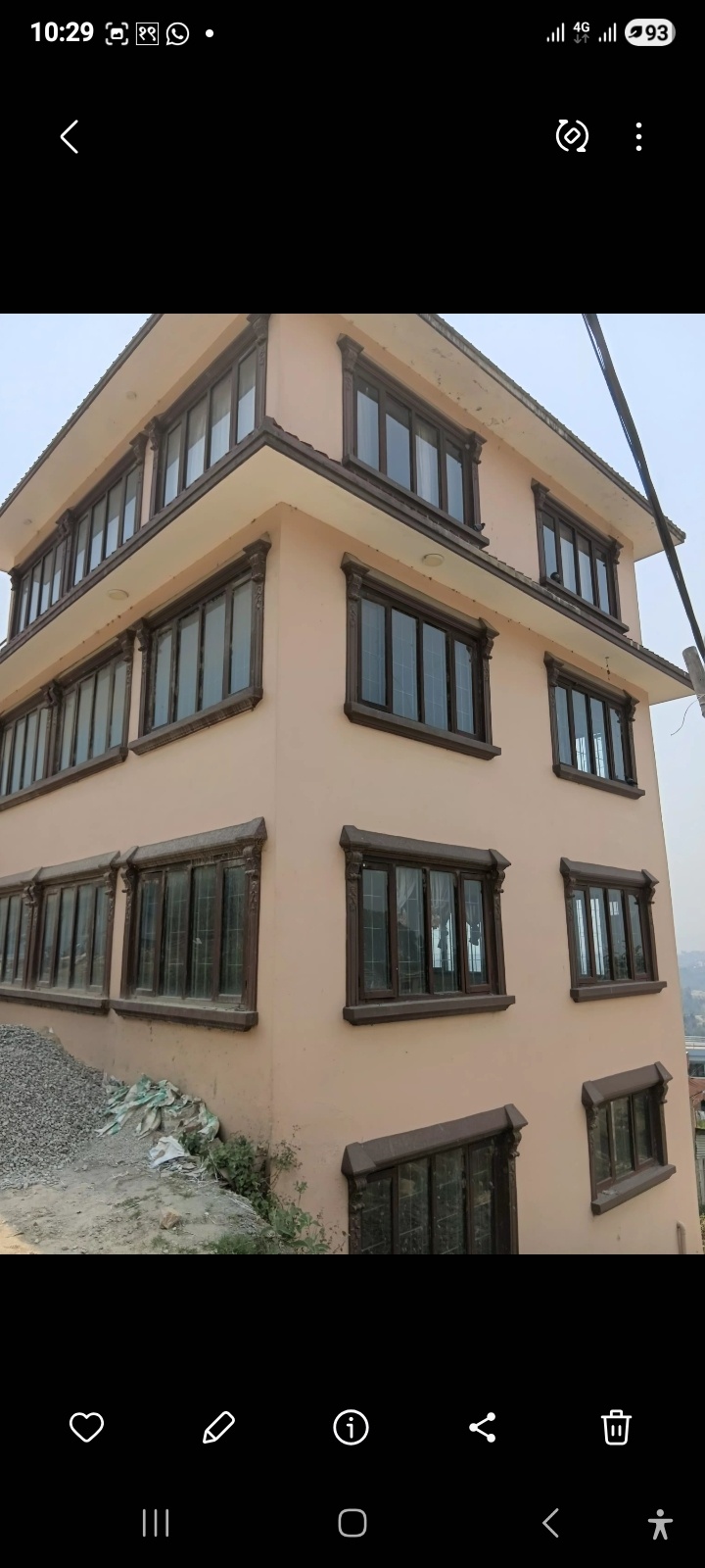 #SS1541 Triplex House on sell at Khadkatol, Changunarayan