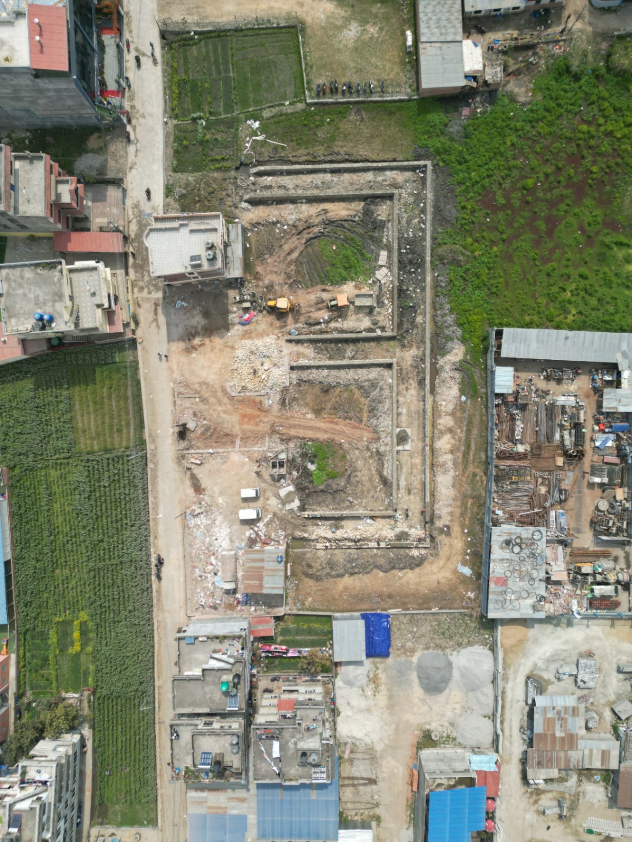 #SS1251 Plotting Land on sell at Sanagaau bhaat bhaateni paxadi, Mahalaxmi