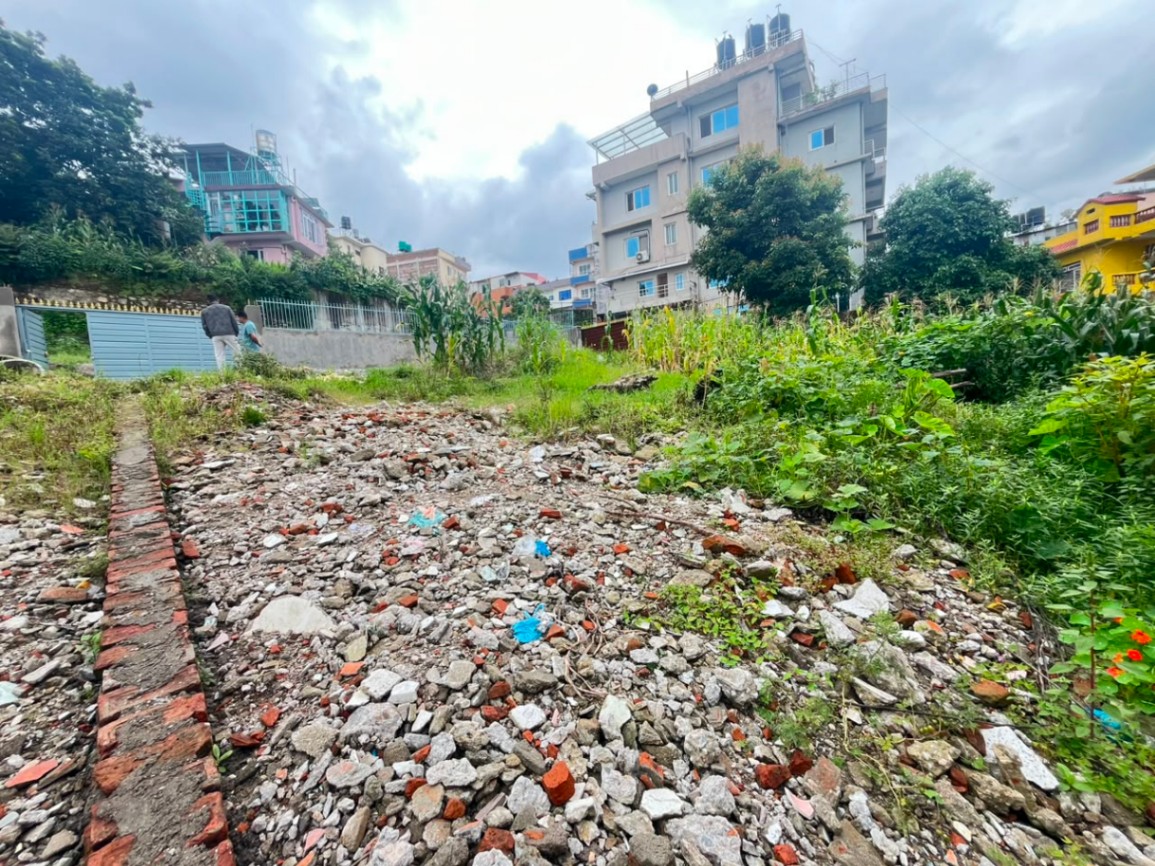 #SS2433 Semi-commericial Land on sell at chabahil, Kathmandu