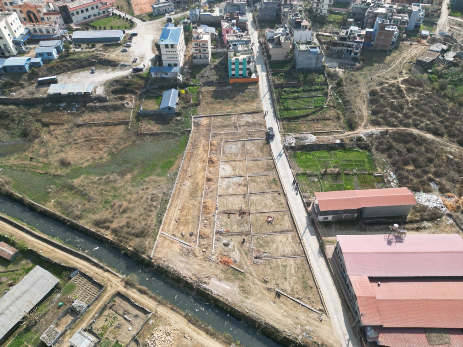 #SS1245 Plotting Land on sell at Balambu, Chandragiri
