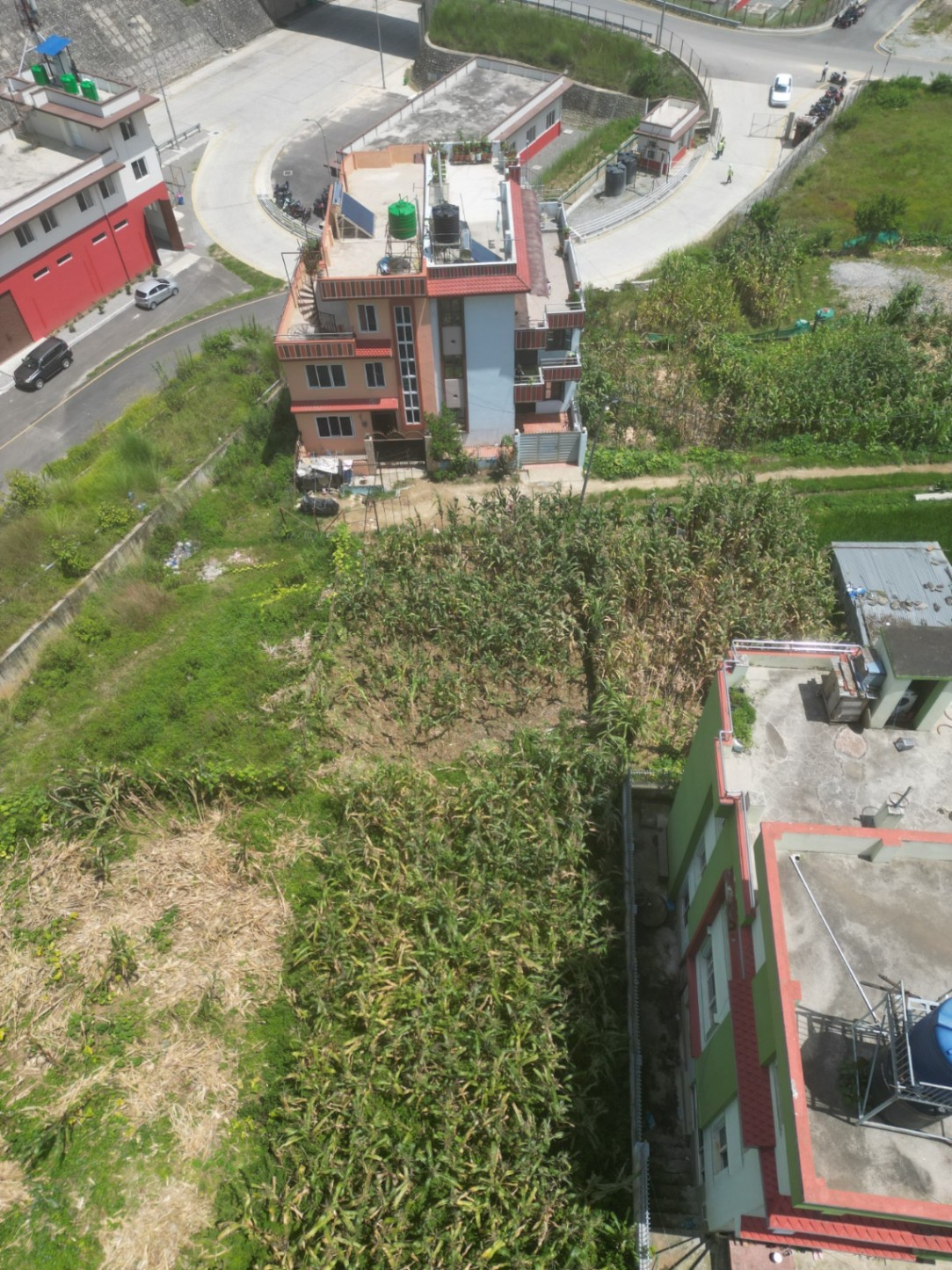#SS2425 Residential Land on sell at Surung marga najik , Chandragiri