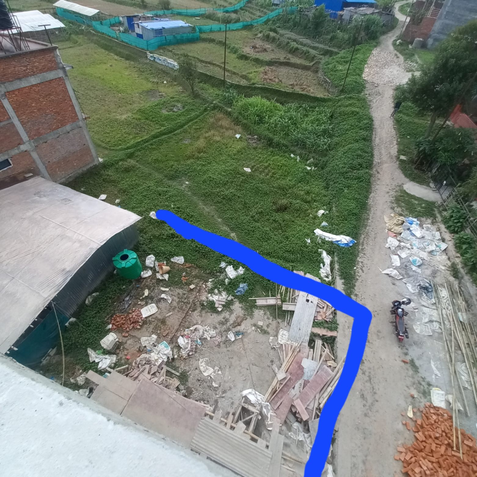 #SS1863 Residential Land on sell at Dhalpa Road, Kirtipur