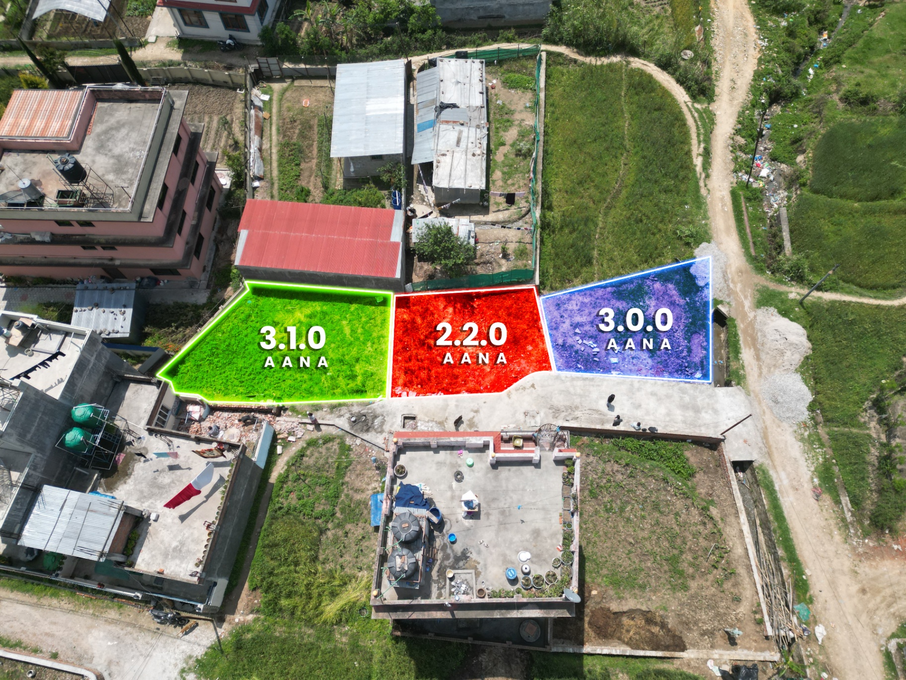 #SS1433 Plotting Land on sell at Balambu, Chandragiri