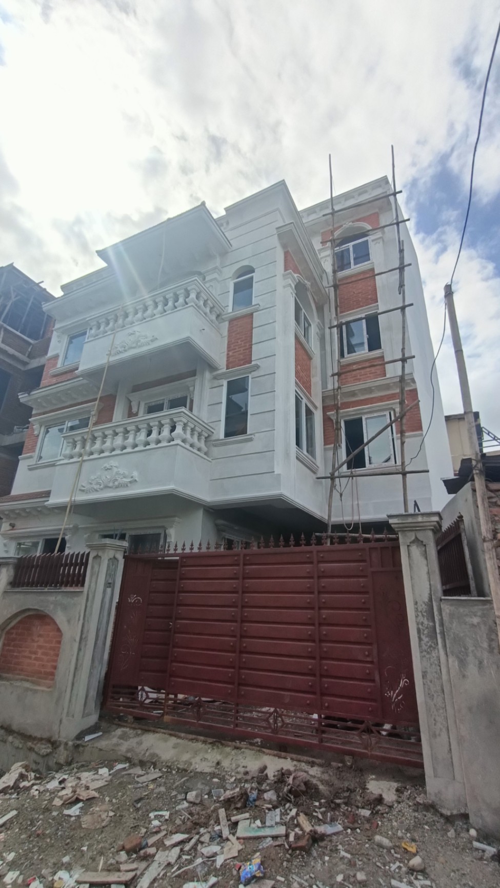 #SS2627 Triplex House on sell at Baluwakhani, Budhanilkantha