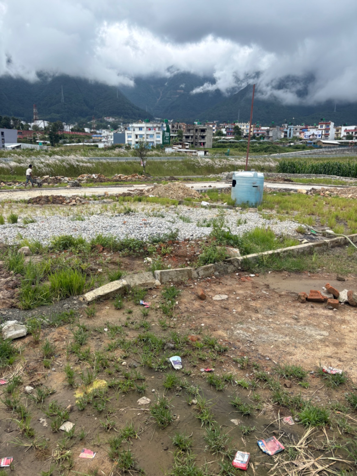 #SS2660 Plotting Land on sell at Dahachowk, Chandragiri