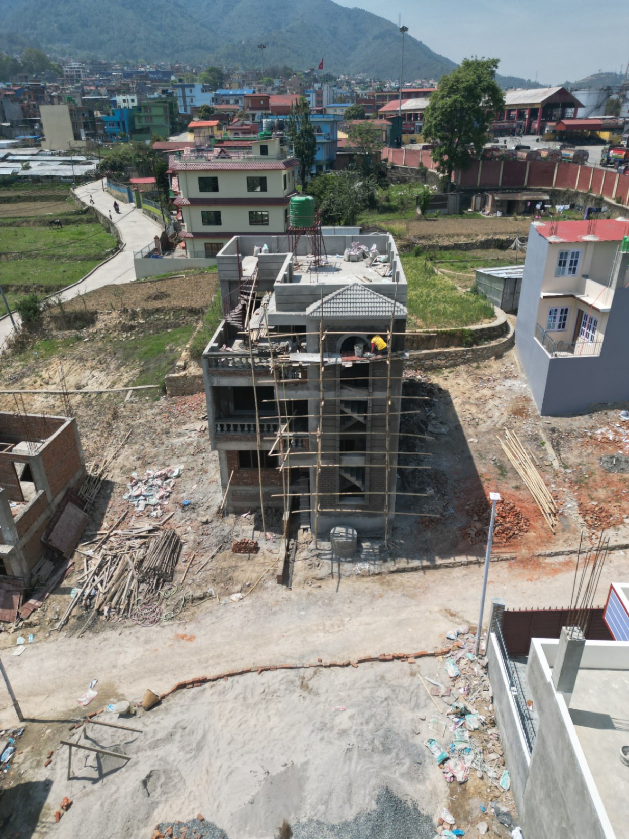 #SS1406 Duplex House on sell at Thankot Checkpost, Chandragiri
