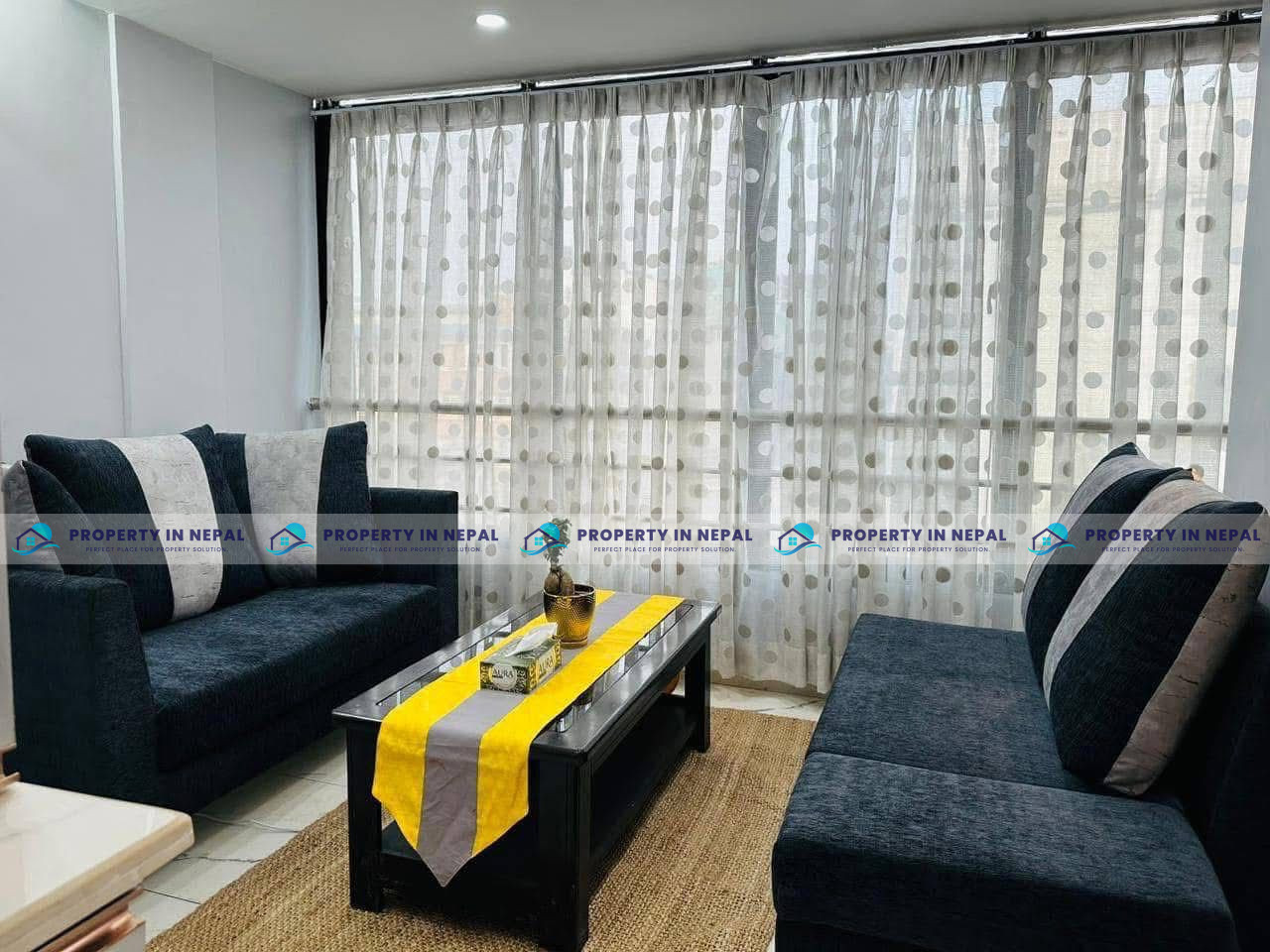 2BHK furnished apartment for rent!!