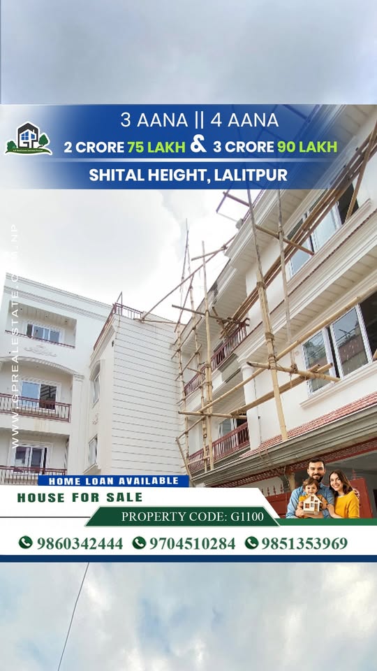 #G1100 Two Full-Furnished Houses at Shital Height, Lalitpur