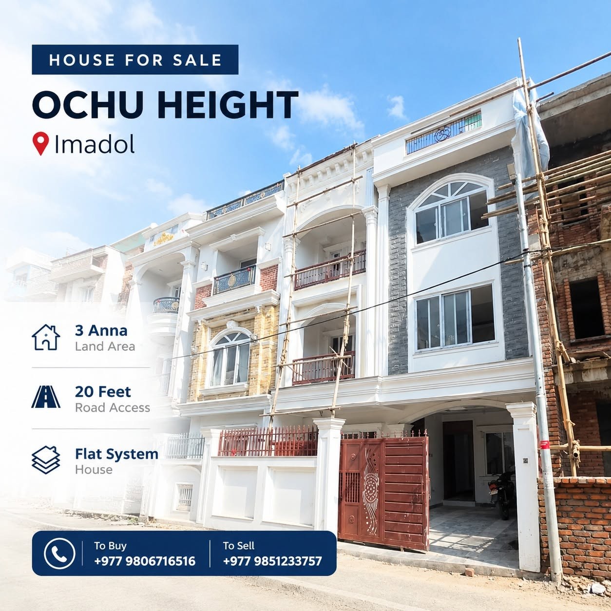 HOUSE FOR SALE | OCHU HEIGHT, LALITPUR