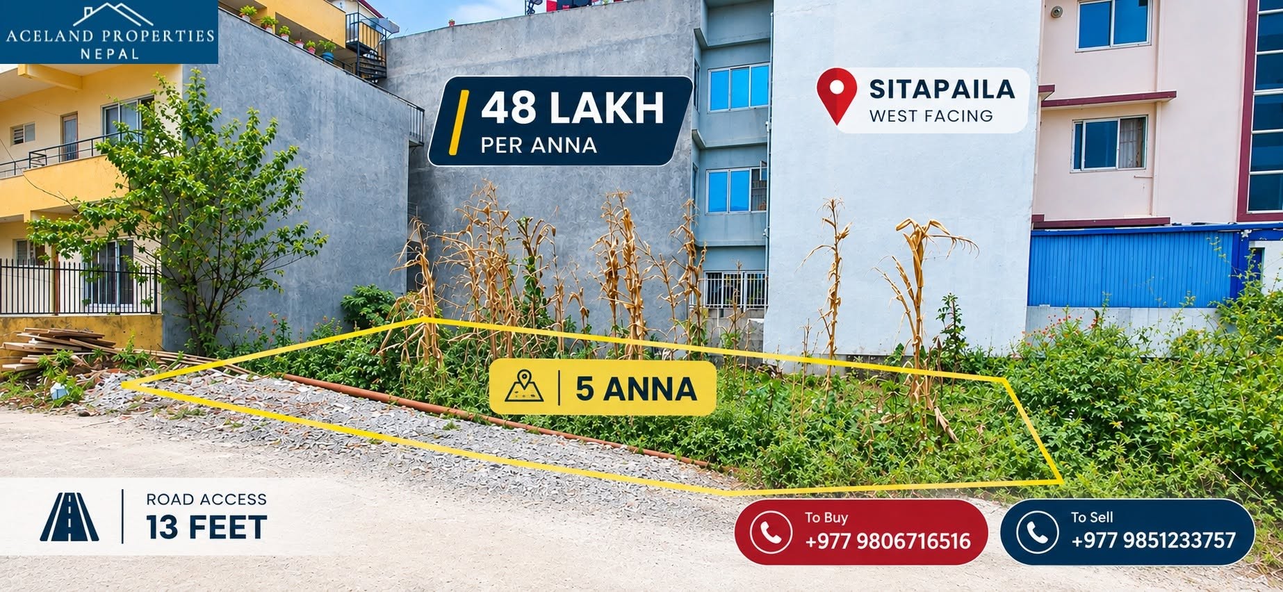 LAND FOR SALE | SITAPAILA, KATHMANDU Property ID: #ALPR1074