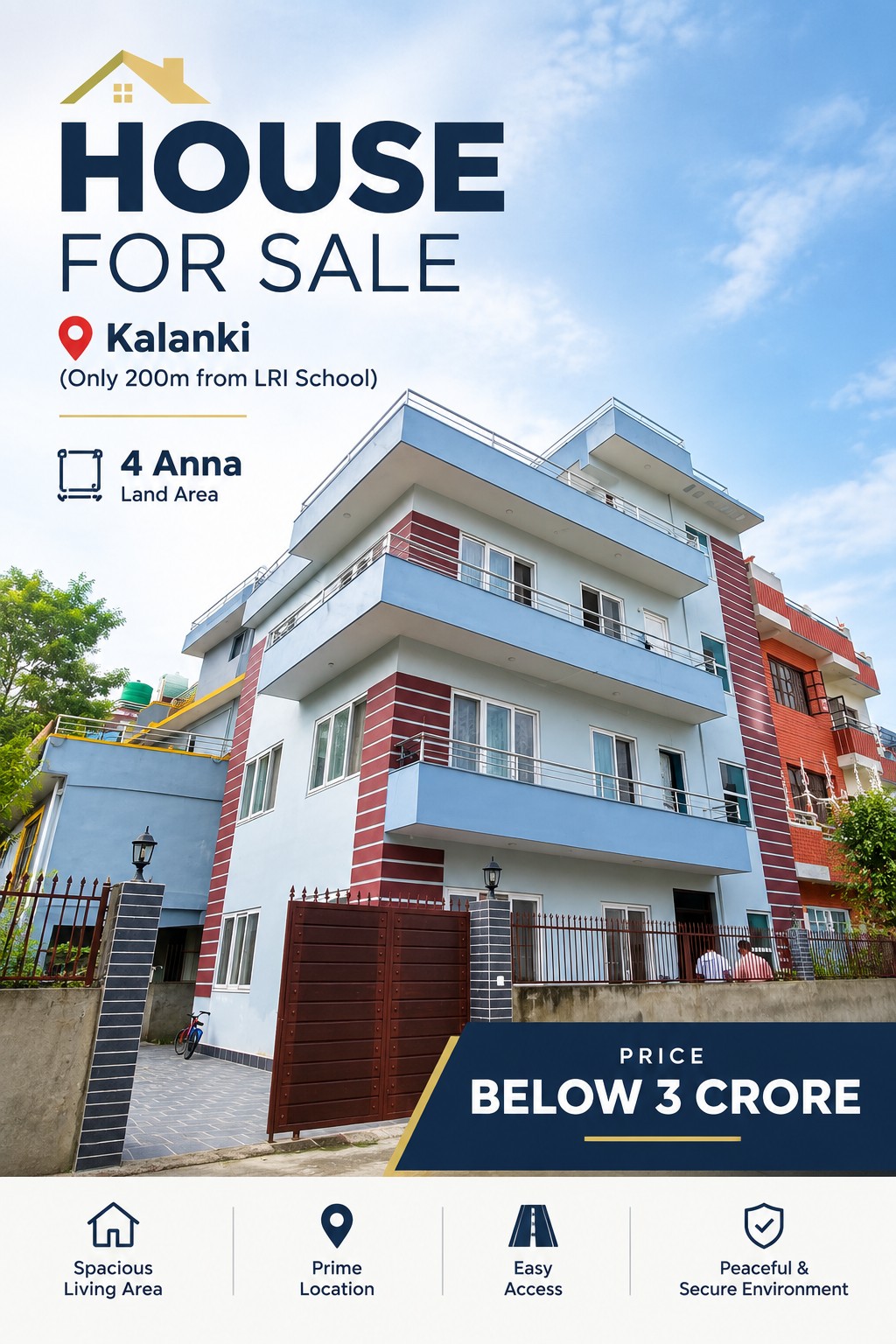 ๐ก HOUSE FOR SALE โ KALANKI | UNDER 3 CRORE