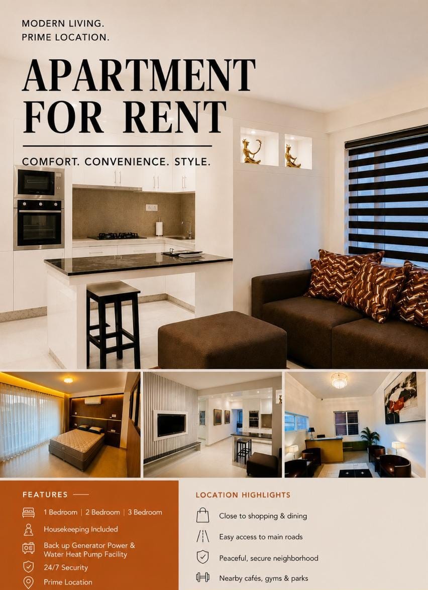 Apartment for Rent