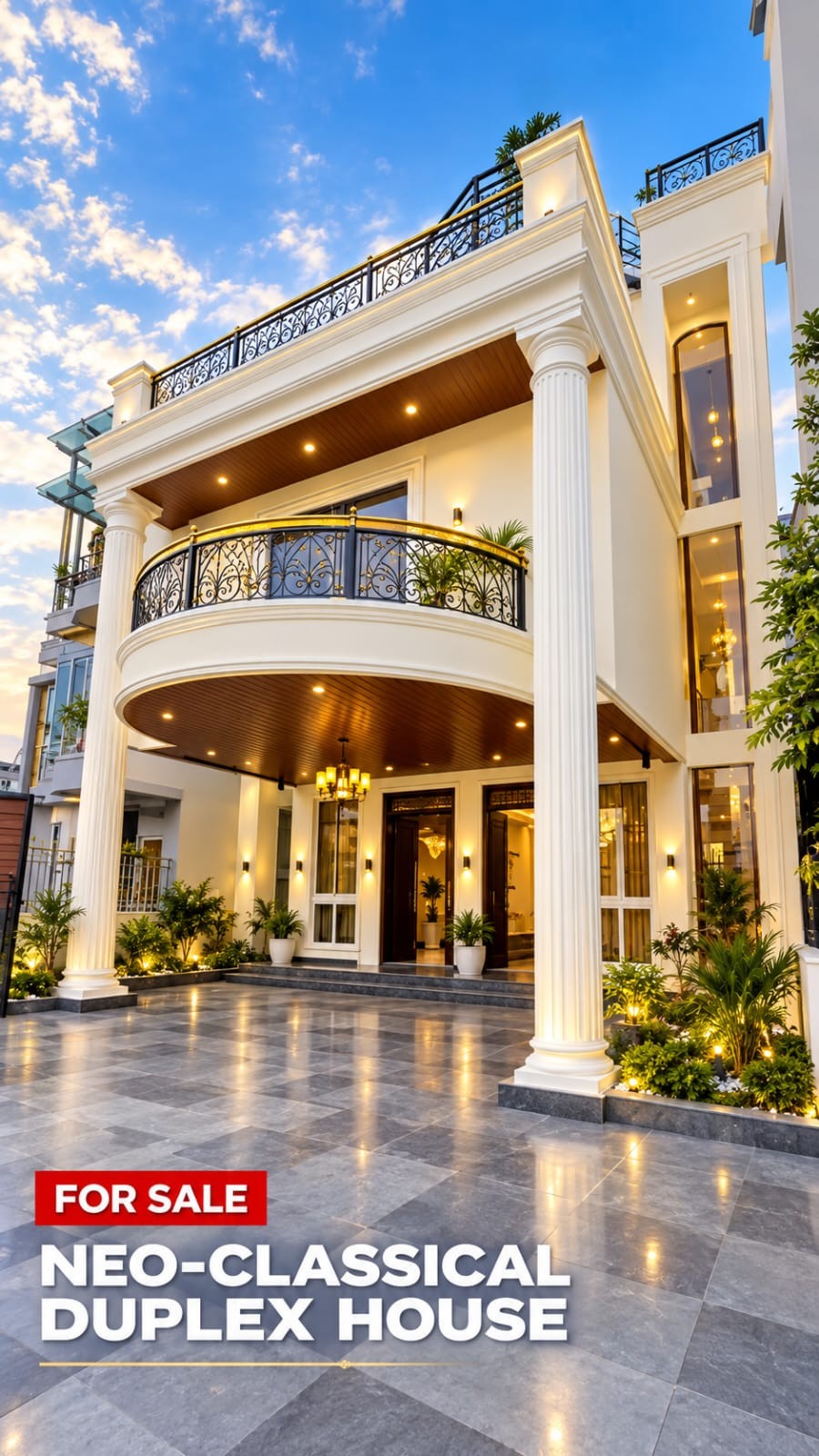 ๐ก DUPLEX NEO-CLASSICAL HOUSE FOR SALE โ DHOLAHITI, LALITPUR โจ Property Code: #ALPR1053